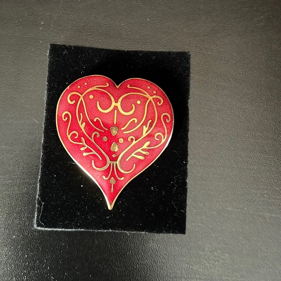 Big heart brooch - Picture 1 of 6